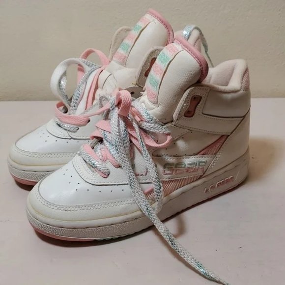 la gear high top tennis shoes